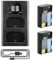 2 X LP-E6 LP-E6N Ersetzt Akku und Dual Ladegerät Kompatibel mit Canon EOS 5D Mark II, DS Mark III, 5D Mark IV, 5DS, 5DS R, 6D, 7D, 7D Mark II, 80D, 70D, 60D, 60Da