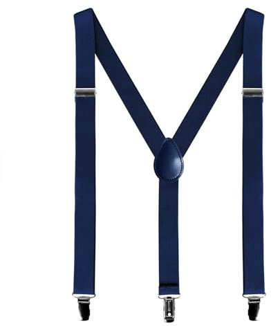 AONAT Hosenträger für Herren Heavy Duty Men Braces breit extra starken Clips Y Form Durable Elastic Verstellbare Herren Hosenträger - Lang Eine Größe Passt Alle Männer und Damen