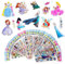 Vicloon 3D Aufkleber für Kinder, 28 Verschiedene 3D Stickers 500+ Geschwollene Aufkleber für Jungen Mädchen and Lehrer Belohnungssticker
