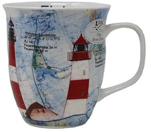 Buddel-Bini Leuchtturm Becher Sylt Hörnum List-West Kampen List