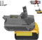 DEWDYS Dyson V10 Battery Adapter, Compatible with Dewalt 20V 60V Battery, 21.6V DC Output, V10 Animal, Absolute, Fluffy, Motorhead, SV12