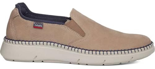 Callaghan Mocasines para Hombre 53501 Circular de la Talla 43 en Color Taupe
