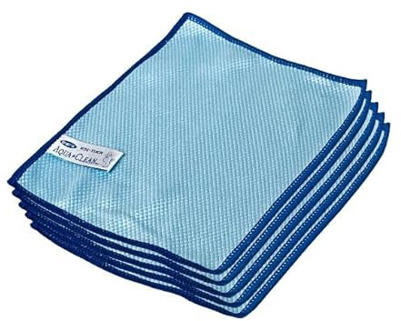 AQUA CLEAN Koi Brillentuch 5tlg. (blau)