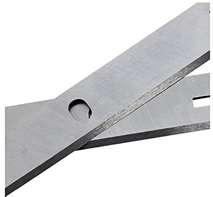 BCOMFY 210x22x1,8mm Hobelmesser for Scheppach HMS860, HMS 850 (TYP 1), Woodstar PT85 Holzbearbeitungswerkzeug 2ST