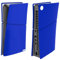 Cubierta para PS5 Slim, Carcasa de Silicona, Placa Frontal de Repuesto, Cubierta Protectora (para versión Digital Azul)