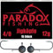 Paradox Fishing Jigköpfe Set 15x 12g 4/0 I Jig Köpfe Gummifisch mit Jighead für Gummifische Barsch Hecht Zander Angelzubehör