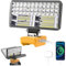 6000LM 38W LED Work Light Compatible with DeWalt 18V 60V Max Flex Battery, 2 Modes Portable Battery Work Lights Cordless Flood Light with 2X2.1A USB Charging Ports & Low Voltage Protection