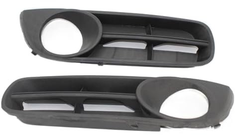 Nebelscheinwerfer Gitter für Skoda Fabia MK2 Roomster 2007-2010 Front Stoßstange Grill Kühlergrill Stoßfänger Grillgitter Blende Lampen Abdeckung Zubehör,A-left