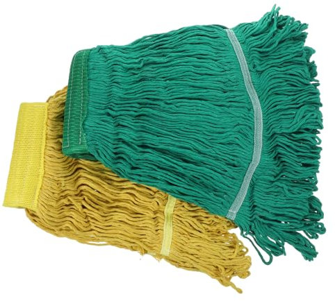 Alipis 2pièces Têtes De Remplacement Pour Serpillière Recharges Absorbantes Pour Nettoyage Sec Et Humide Compatible Avec Types