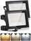 Litglobe 100W LED Strahler Außen mit Stecker & 1.5M Kabel,3000K/4500K/6500K LED Scheinwerfer mit Speicherfunktion,10000LM IP66 Wasserdicht Fluter Flutlichtstrahler für Hof Garten Garage Sportplatz