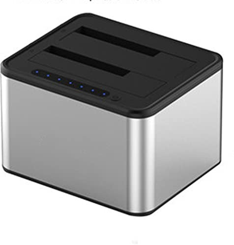Aluminum 2.5/3.5 Compatible 5GBPS HDD SSD External Enclosure Hard Drive HDD Docking Station USB 3.0 HDD Box