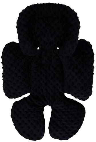 KAKIBLIN Babyautositz-Einsatz, Baby-Autositz-Kopf- und Körperstütze für Neugeborene, 2-in-1 wendbares Babyautositzkissen, weicher Kinderwagenkisseneinsatz für Autositze, Babywippe, Kinderwagen