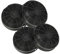 vhbw 4X Aktivkohlefilter kompatibel mit Ignis DNHCM 95 AS X Dunstabzugshaube - 15,3 cm