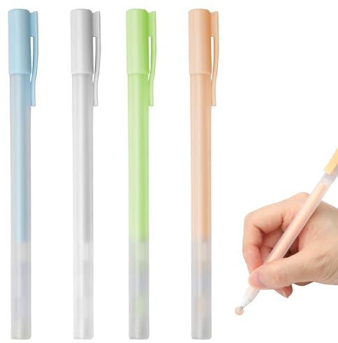 4 Pièces Bolígrafo de pegamento de secado rápido Bolígrafos de Barra de Pegamento Adhesivo Bolígrafo de Tela para Manualidades DIY para álbumes de recortes