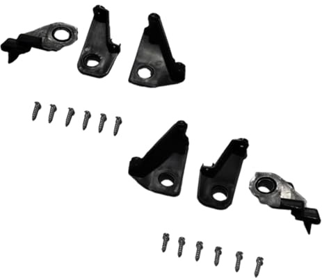 Riloer Reparatursatz für linke und rechte vordere Scheinwerferhalterung, kompatibel mit VW Golf 6 Mk6 (2008–2016), Teilenummer: 5K0998226, 5K0998225