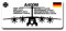 A400M Front Aufkleber Sticker Bundeswehr Luftwaffe Luftstreitkräfte 10x5cm#A4156