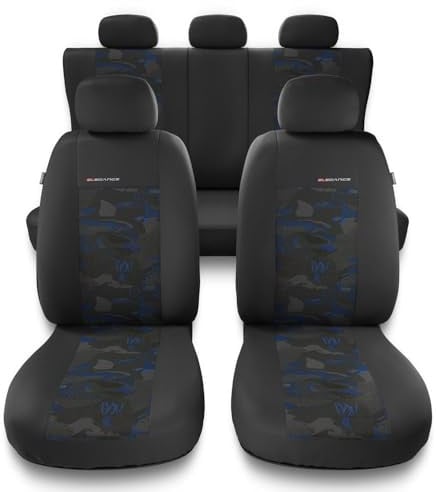 Mossa Sitzbezüge passend für Mercedes A Klasse W168 W169 (1997-2012) UNE-BL | Hatchback