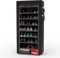 INTIRILIFE Faltschrank 170x58x28 cm in Raben SCHWARZ - mit Reißverschluss Stoffschrank Kleiderschrank Schuhregal mit 9 Ablagefächern - Camping Steckschrank Textil Garderobe