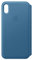 Apple Funda Leather Folio (para el iPhone XS Max) - Azul cabo