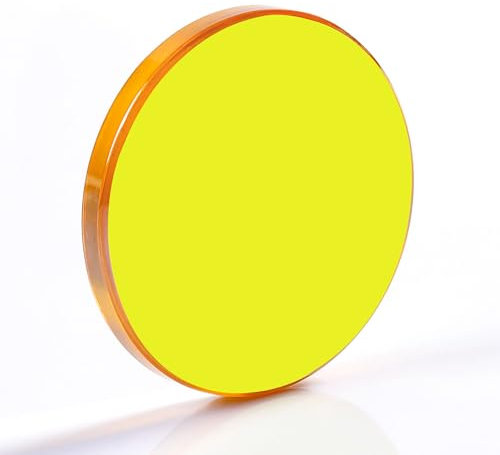 MCWlaser CVD II-VI ZnSe 12mm Focus Lens Focal Length 50.8mm/ 2 inch CO2 Laser Lens for CO2 Laser Engraving Cutting Engraver/Cutter 40W-200W