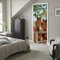 3d tür aufkleber pferd poster wandbild tapete stereo home hintergrund schlafzimmer tür dekoration selbstklebende pvc selbstklebende stereo er 77x200 cm