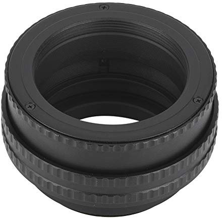 Topiky M42 bis M42 Einstellbare Fokussierung Helicoid Makro Verlängerungsrohr Objektivadapter Zubehör (17-31mm)