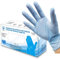 Guanti senza nitrile in polvere - Taglia M - Guanti monouso ambidestri riciclabili AQL 1.5. Ideale per uso alimentare, pulizia, bricolage, bellezza, industriale e sanitario. Colore blu