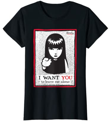 Emily The Strange I want You To Leave Me Alone T-Shirt