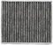 VIdisp Carbon Innenraumfilter, passend für BMW E70-X5 X5M E71-X6 X6M F15-X5 35i 2013i
