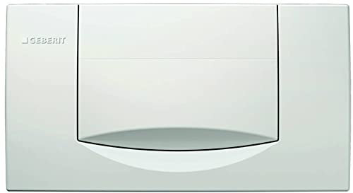 Geberit Jazzline Drückerplatte Weiß Glänzend für 111133001, 110133001, 110831001
