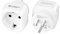 Unidapt USA Reiseadapter - Deutsch auf Amerikanisch Stromadapter Typ-B, Europa EU Schuko zu Amerika Reisestecker Netzadapter für USA Kanada Mexiko Kolumbien Thailand Steckdosenadapter 2er-Pack