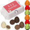 Chocolat de Pâques - Mini Boîte de 6 Oeufs de Pâques Fourrés Praliné - 3 Parfums - Fabriqué en France par Chocolat de Mariage - 87 Gr