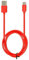 Mr. Gadget's Solutions Câble USB C Type-C de 3 m de long pour la synchronisation des données et la charge - Compatible avec les téléphones Android - Rouge