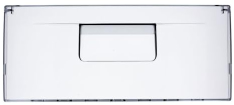 easyPART passend für Beko 4331796900 Gefrierschubladenblende mitte | 445x190mm für KühlGefrierKombination, Gefrierschrank, In Gefrierschränken meist 3 oder 4 Stück, Ersatzteil, Originalteil