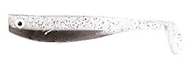 ZECK - Angelköder, Kunstköder, Gummifisch - Zander Gummi | 9cm - Rauchglitter | 3 STK.