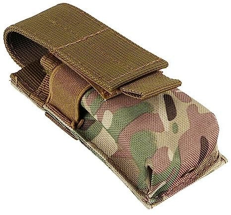 ACEXIER Outdoor Hunting Knife Holster Molle Flashlight Pouch Torch Holder Case Magazine Pouch Military Pistol M5 Tactical Flashlight Bag