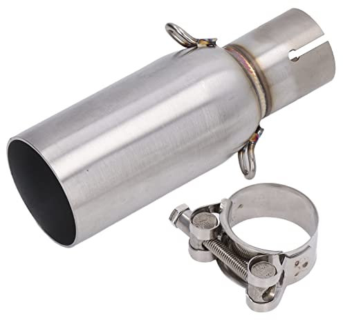 Tubo Medio de Escape de Motocicleta, Conector Deslizante de Tubo Medio, Repuesto de Conector Adaptador de Tubo de Enlace Medio de Escape para BEVERLY 125 300 MP3 125 250
