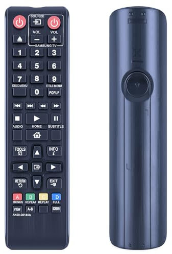 GOUYESHO AK59-00149A Telecomando di ricambio per Samsung per Blu-Ray BD-E5200 BD-E5300 BD-E5500 BD-F5100 BD-F5500 BD-H5500 BD-H5900 BD-J4500 BD-J5500 BD-J570 BD-J59. 00 BD-JM57C TM1241