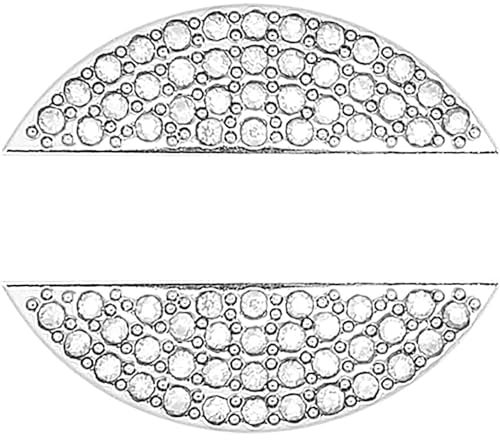 1 Pezzo Adesivo Decorativo con Logo Volante per Auto, Volante Accessori Interni, Accessori Interni in Cristallo del Volante, Adesivo con Logo del Volante, Adatto per Interni di Automobili