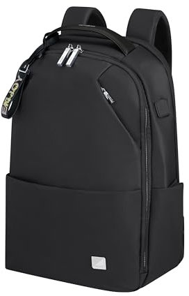 Samsonite Workationist Sacoche pour ordinateur portable 15,6, 40 cm, 12 l, noir, Noir (Black), Laptoptasche 15.6 Zoll, Sacs Messenger