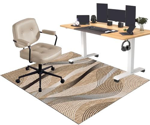 Protector Suelo Silla Ruedas, Alfombras para Sillas, Alfombrilla para Silla de Gaming Oficina, Alfombras Gaming Oficina Suelo, Alfombra Silla Escritorio, Tapete para Silla de Oficina 160 x 180 cm