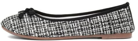 Lilley Grace Womens Black Bow Ballerina Shoe - Size 3 UK - Black