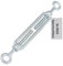 Drahtseil Spanner Spannschloss Drahtspanner Auge-Haken/Öse-Öse M12 M10 M8 M6 Sonnensegelbefestigung verankern Seilspanner Spannschlösser (Öse-Öse, 6 Stück, M8)