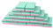 20 Pezzi Buffer per Unghie, Spugna Buffer Unghie, Nail Buffer Quadrato, Doppia Faccia Lime per Unghie, Buffer Blocco a Doppia Faccia 100/180 Adatto per Uso Domestico e in Salone