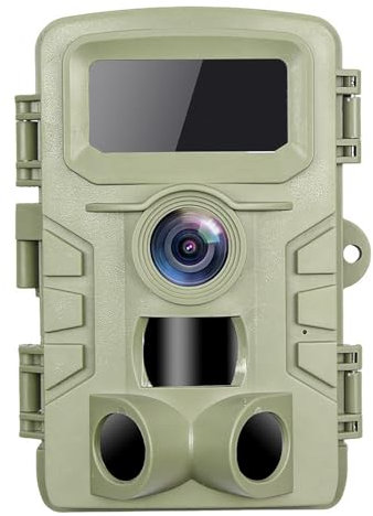 doorslay 46 LED Infrarot Nachtsicht Wildkamera 48MP 4K Jagdkamera 0,3-0,6 s Auslösezeit Wildkamera