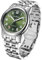 CADISEN Automatik Uhr Herren Saphirglas 50M Wasserdicht Armbanduhr Beiläufig (grün)