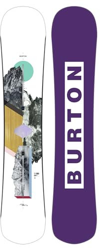 Burton Damen Hideaway Rocker Snowboard, 144 cm