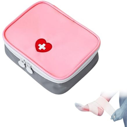 Reiseapotheke Tasche Leer,Erste Hilfe Set Outdoor,Erste Hilfe Tasche Leer,First Aid Kit,Notfalltasche,MedikamentenTasche Klein,Hausapotheke,Medizinische AufbewahrungsTasche,Reise Zubehör,Urlaubsgadet