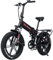 RANDRIDE YX20M Folding Electric Bike Full Suspension 20 Fat Tire E Bike with 48V 17Ah Removable Lithium Battery and Dual Disc Brakes
