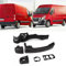 TTCR-II 4 PCS Compatible avec Poignée Porte Nissan NV400/Opel Movano B/Renault Master III 2010-2022, 806067794R Poigner Porte pour Bus/Kasten/Pritsche/Fahrgestell Poignée Extérieur-Gauche Noir